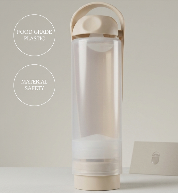Refillable food bottle Koor