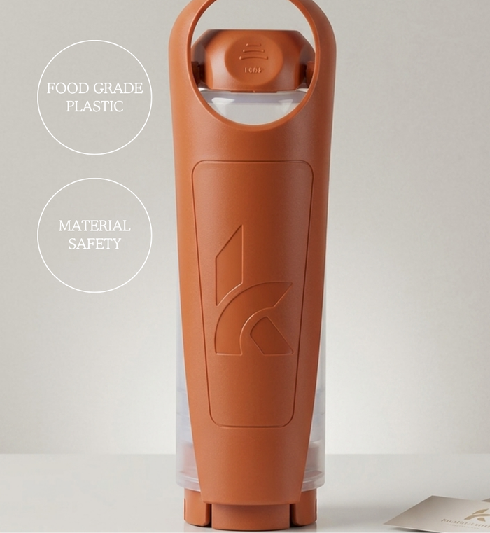 Refillable food bottle Koor